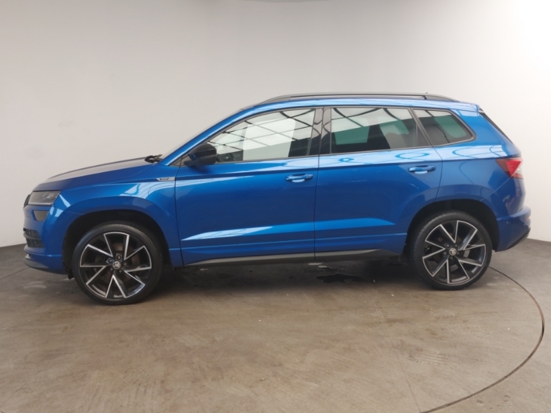 Skoda Karoq 1.5 Tsi Sport Line Dsg Blue #4