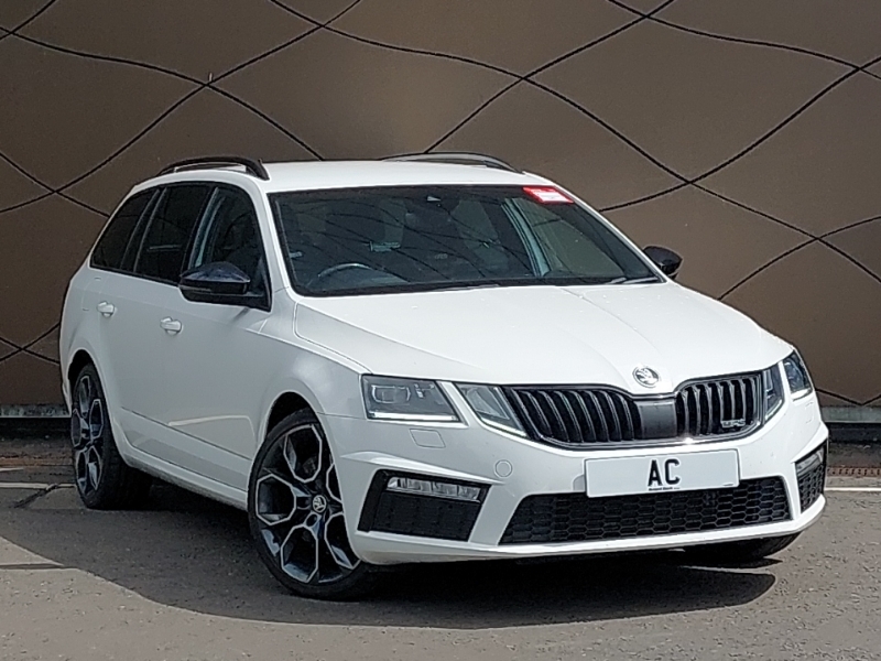 Skoda Octavia 2.0 Tsi Vrs Dsg White