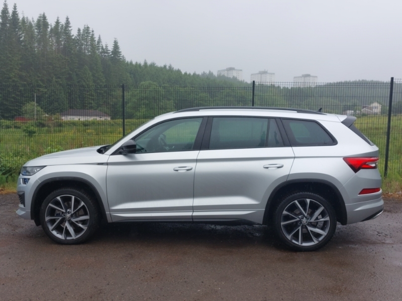 Skoda Kodiaq 2.0 Tdi 200 Sport Line 4X4 Dsg 7 Seat DA22XRK Silver #4