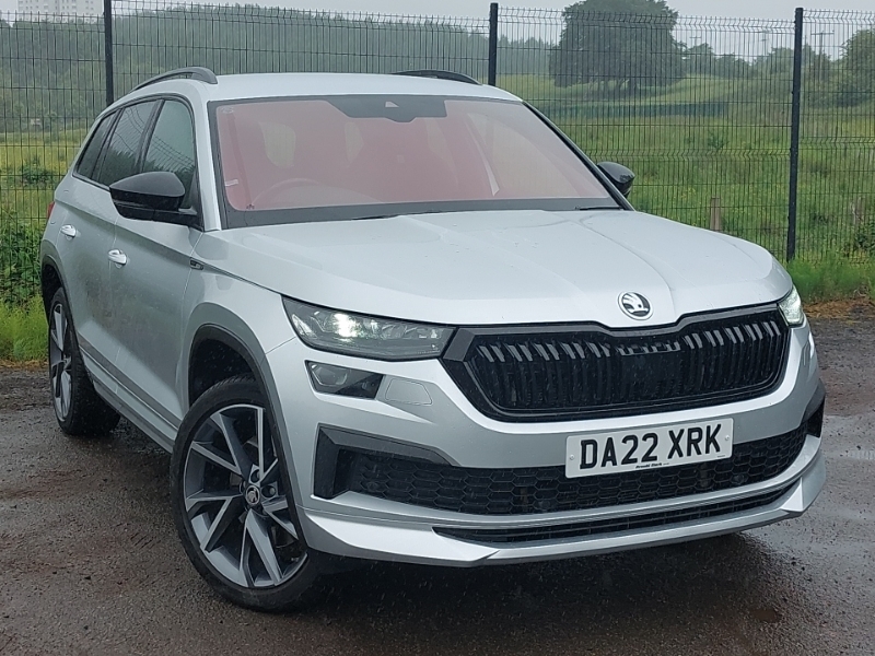 Skoda Kodiaq 2.0 Tdi 200 Sport Line 4X4 Dsg 7 Seat DA22XRK Silver