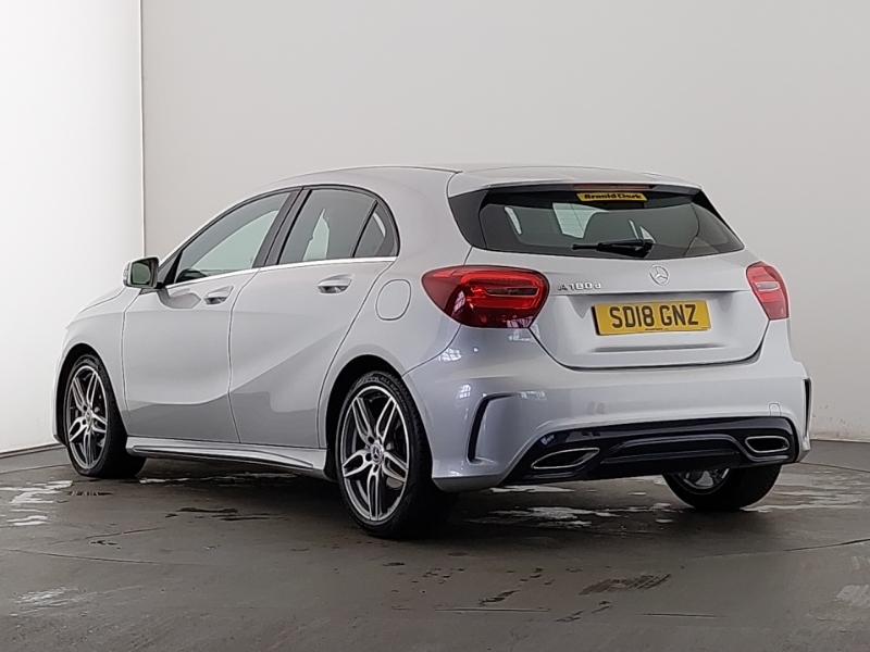 Mercedes-Benz A Class A180d Amg Line Silver #2