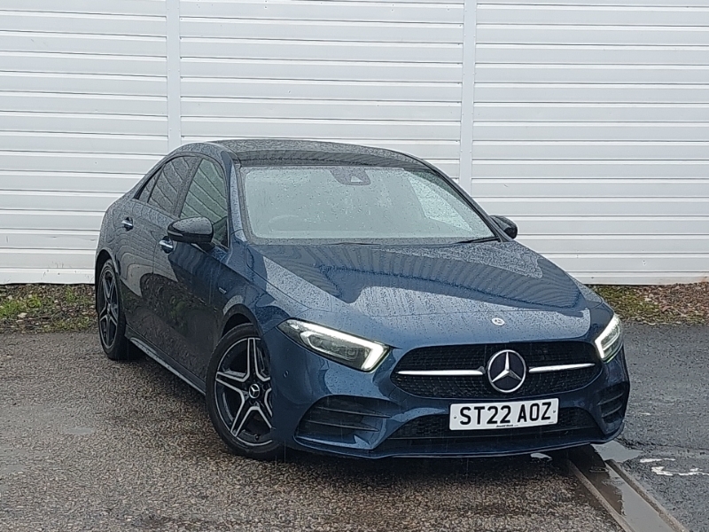 Mercedes-Benz A Class A180d Amg Line Premium Plus Edition Blue