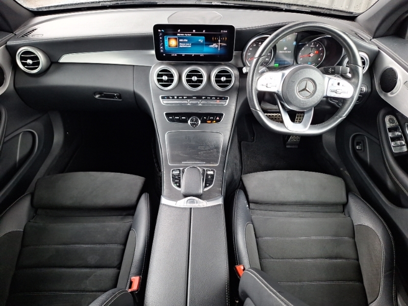 Mercedes-Benz C Class C200 Amg Line 9G-tronic Black #3