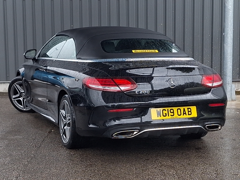 Mercedes-Benz C Class C200 Amg Line 9G-tronic Black #2