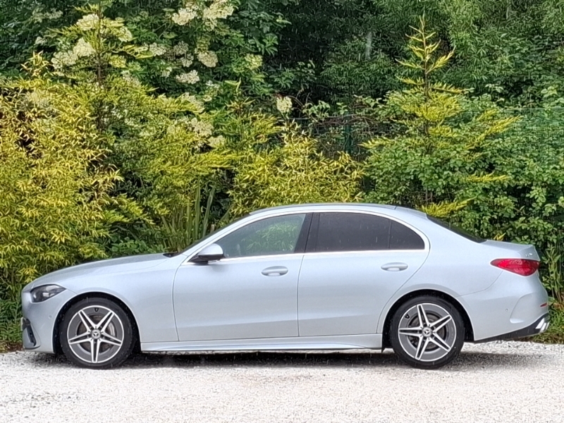 Mercedes-Benz C Class C200 Amg Line Premium Pan Roof 9G-tronic Silver #4