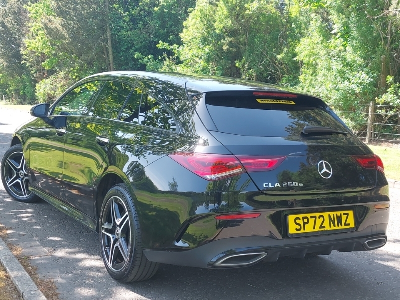 Mercedes-Benz CLA Class Cla 250E Amg Line Premium Tip Black #2