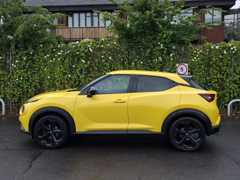 Nissan Juke 1.0 Dig-t Tekna Dct HK24EBN Yellow #4