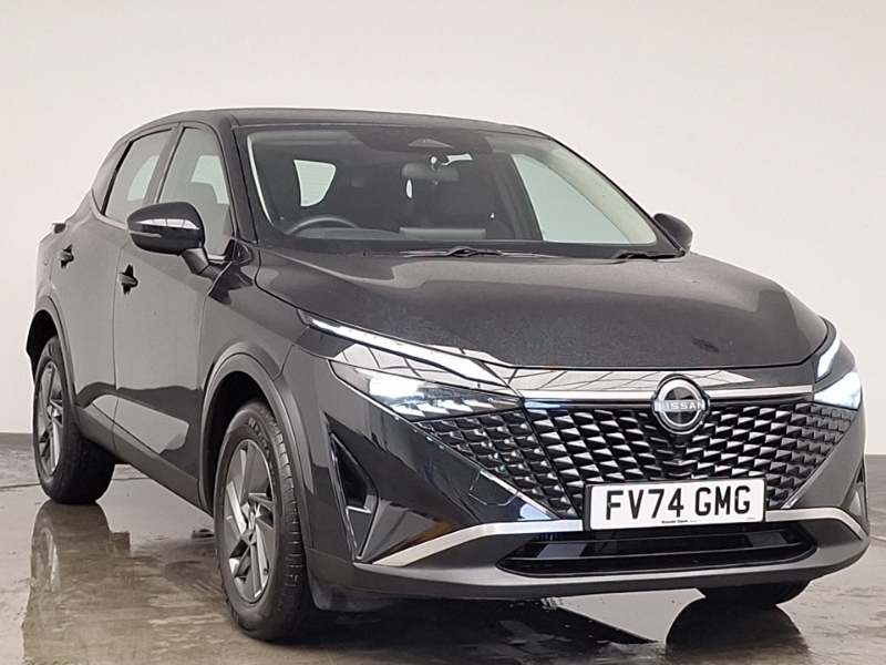 Nissan Qashqai 1.3 Dig-t Mh 158 Acenta Premium Xtronic FV74GMG Black