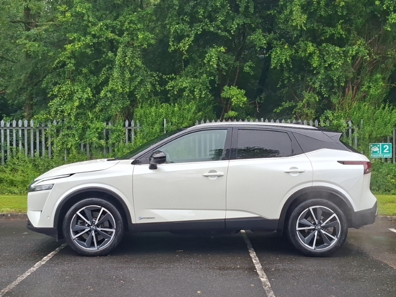 Nissan Qashqai 1.5 E-power Tekna White #4