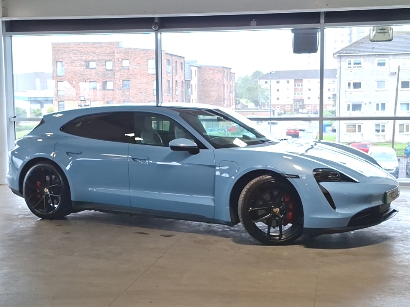 Porsche Taycan Automatic Silver #7