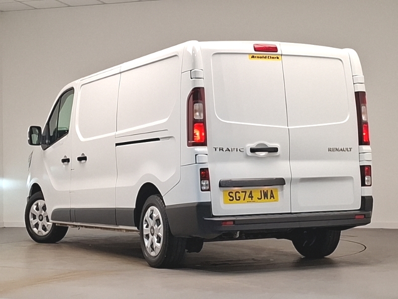 Renault Trafic Ll30 Blue Dci 130 Advance Safety Van SG74JWA White #2