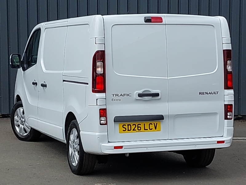 Renault Trafic Sl30 Blue Dci 130 Extra Safety Van White #2