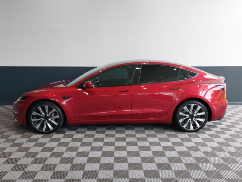 Tesla Model 3 Long Range Awd Red #4