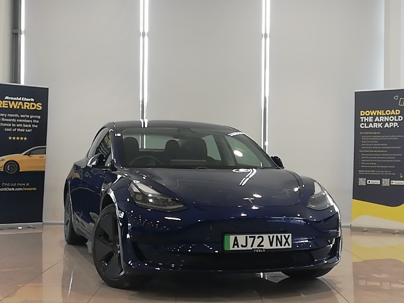 Tesla Model 3 Rwd 4dr Auto Blue
