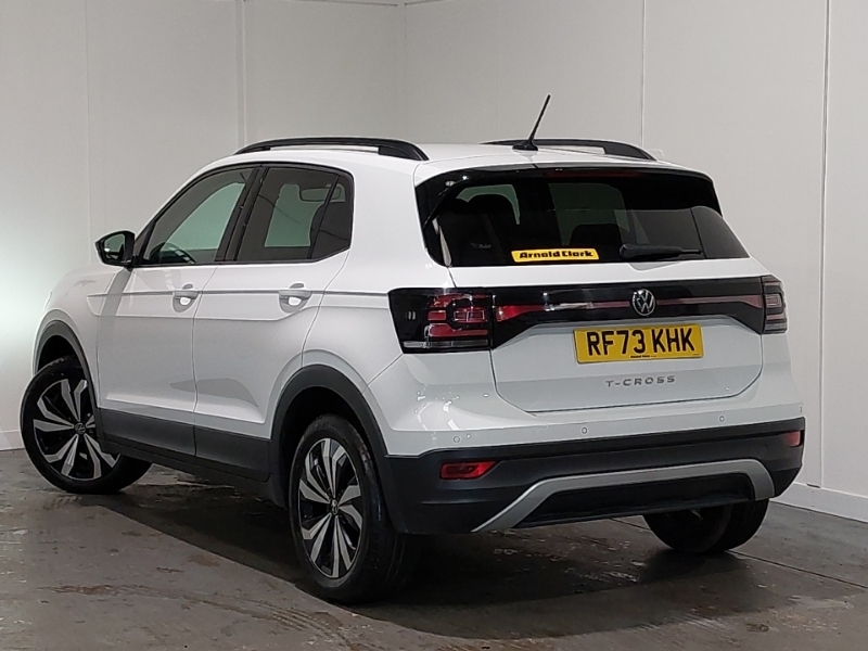 Volkswagen T-Cross 1.0 Tsi Black Edition White #2