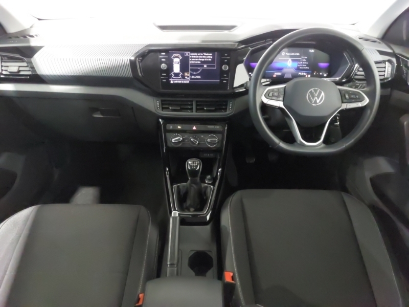 Volkswagen T-Cross 1.0 Tsi Black Edition White #3