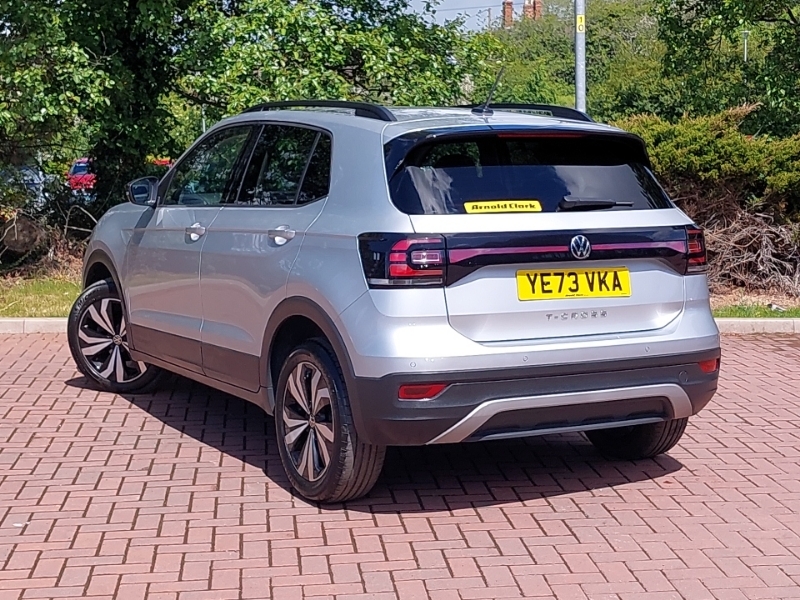 Volkswagen T-Cross 1.0 Tsi 110 Black Edition Dsg Silver #2