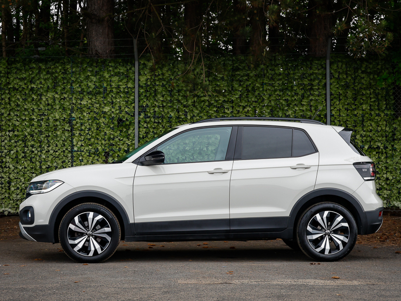 Volkswagen T-Cross 1.0 Tsi 110 Black Edition Dsg Grey #4