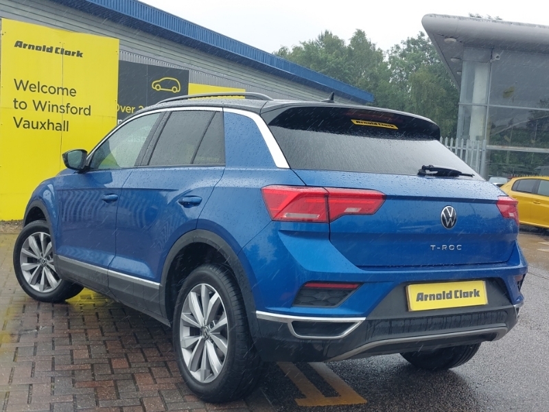 Volkswagen T-Roc 1.5 Tsi Evo Design Dsg SJ21YPA Blue #2
