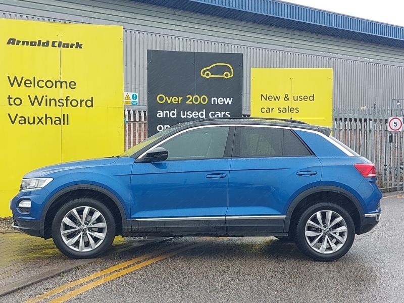 Volkswagen T-Roc 1.5 Tsi Evo Design Dsg SJ21YPA Blue #4