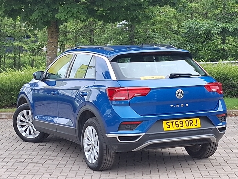 Volkswagen T-Roc 1.5 Tsi Evo Se ST69ORJ Blue #2