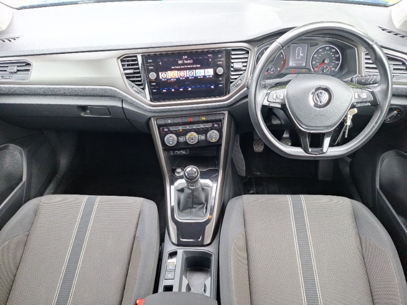 Volkswagen T-Roc 1.5 Tsi Evo Se ST69ORJ Blue #3