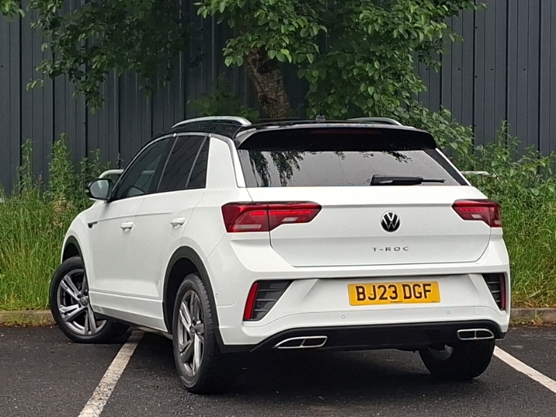 Volkswagen T-Roc 1.5 Tsi R-line White #2