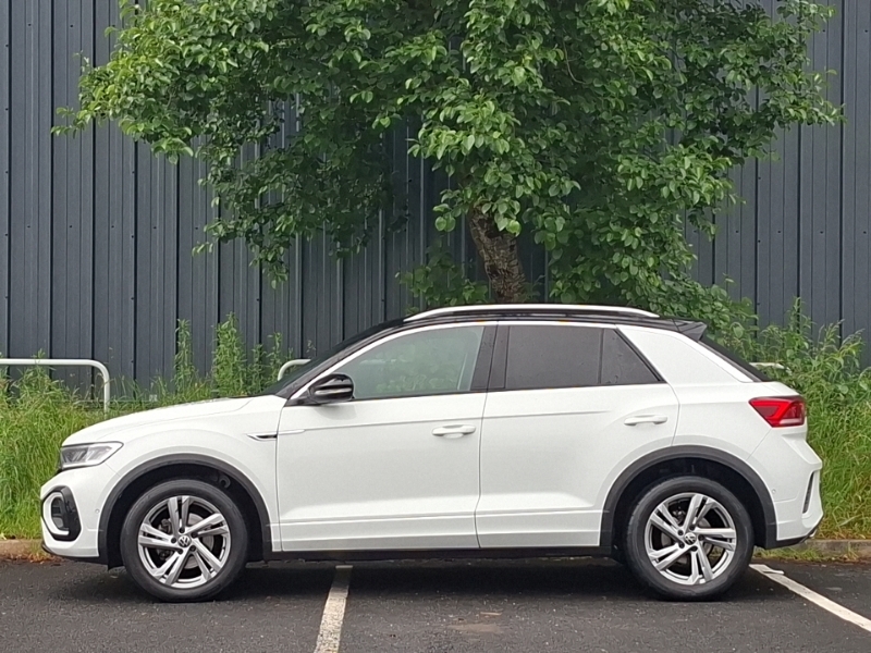 Volkswagen T-Roc 1.5 Tsi R-line White #4