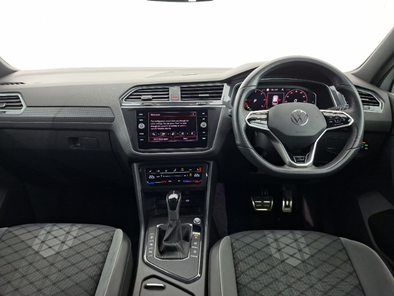 Volkswagen Tiguan 2.0 Tdi R-line Dsg White #3