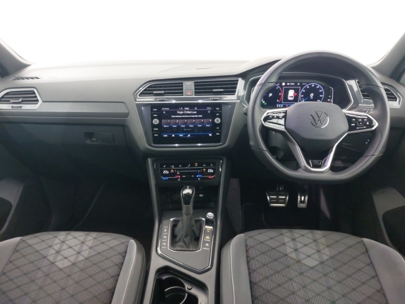 Volkswagen Tiguan 2.0 Tdi R-line Dsg White #3