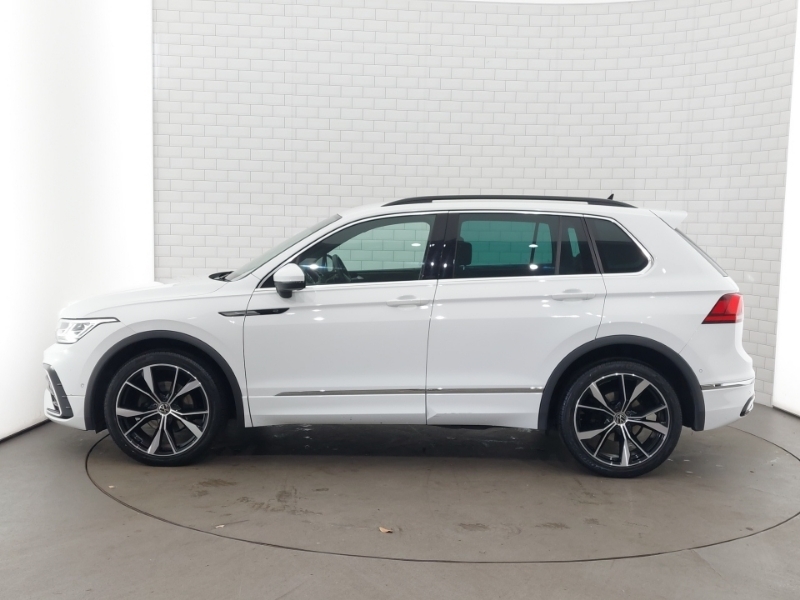Volkswagen Tiguan 2.0 Tdi R-line Dsg White #4