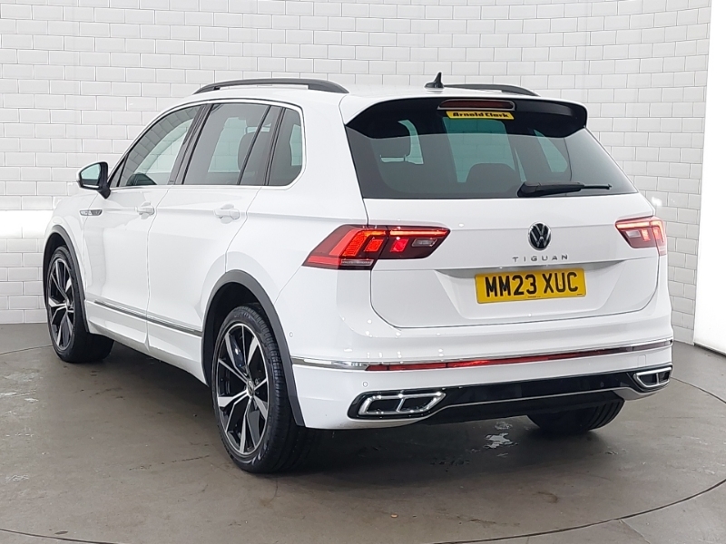 Volkswagen Tiguan 2.0 Tdi R-line Dsg White #2