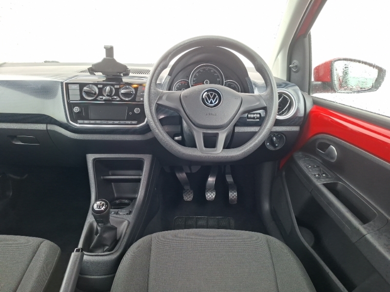 Volkswagen Up Hatchback White #8
