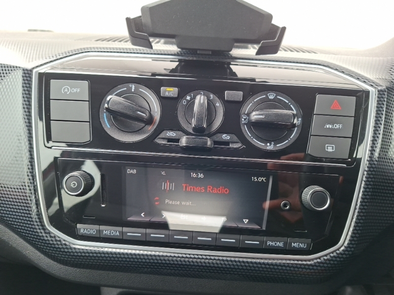 Volkswagen Up Hatchback White #11