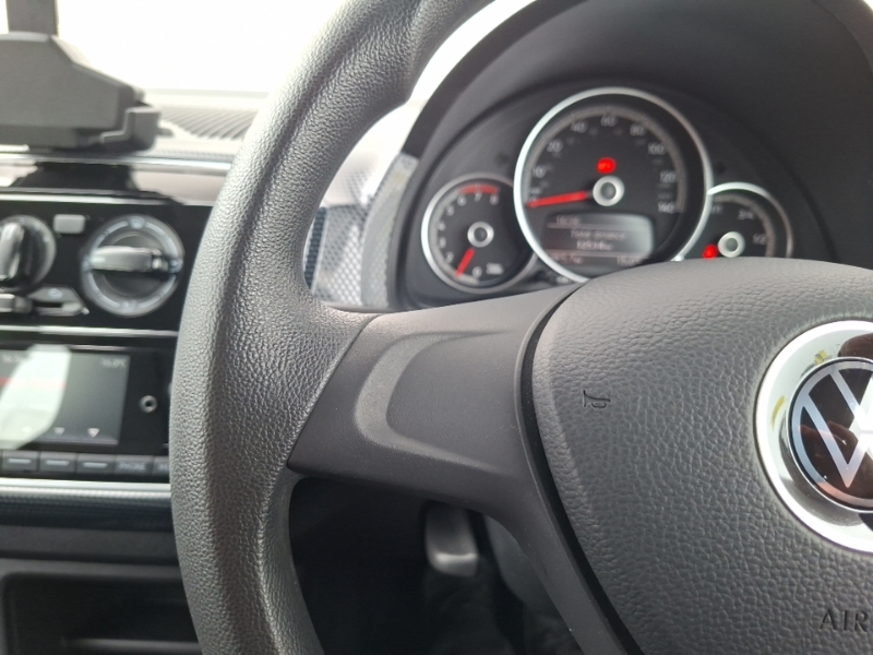Volkswagen Up Hatchback White #12