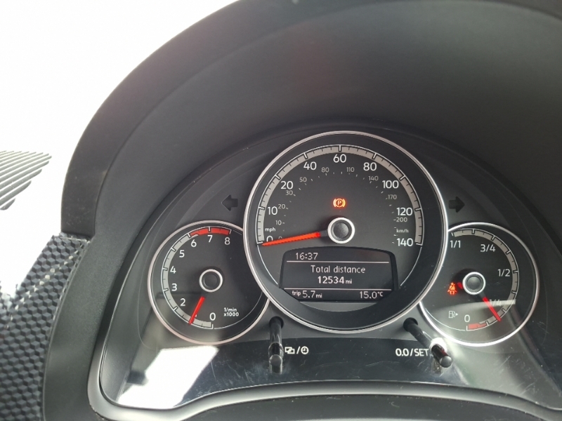 Volkswagen Up Hatchback White #15