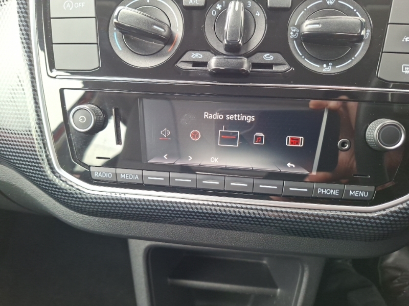 Volkswagen Up Hatchback White #16