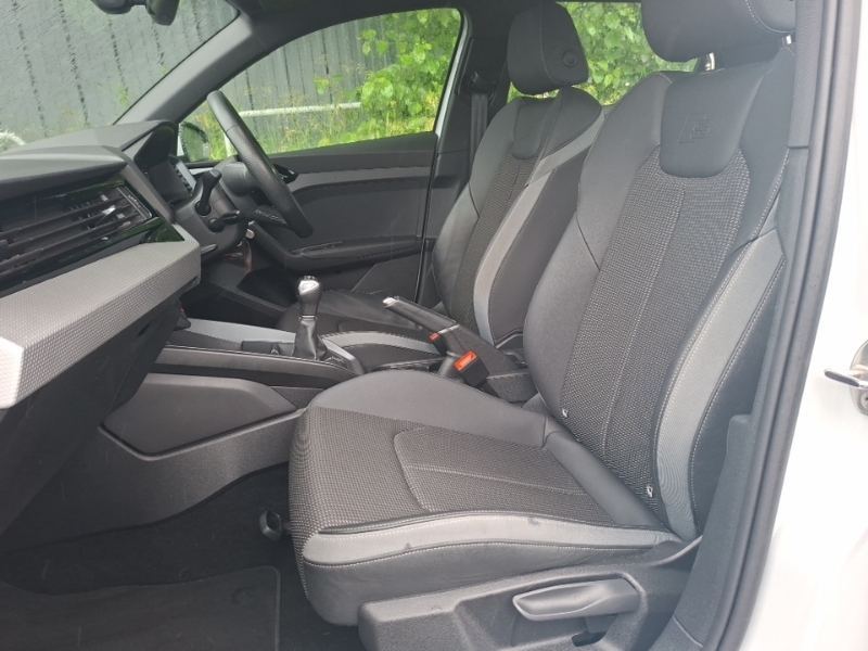 Audi A1 30 Tfsi 110 S Line White #5
