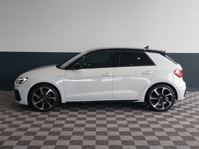 Audi A1 30 Tfsi 110 Black Edition MJ73AEM White #4