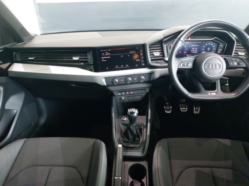Audi A1 30 Tfsi 110 Black Edition MJ73AEM White #3