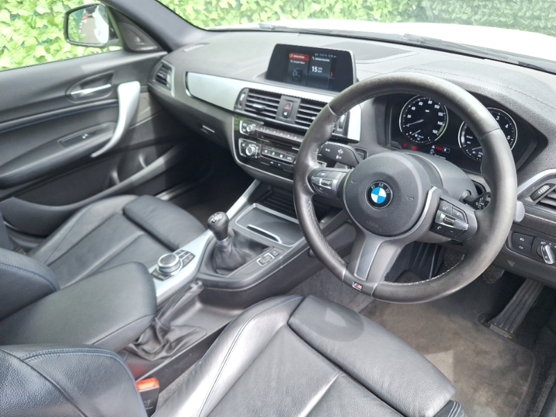 BMW 1 Series 116D M Sport Shadow Edition NL68HHE White #6