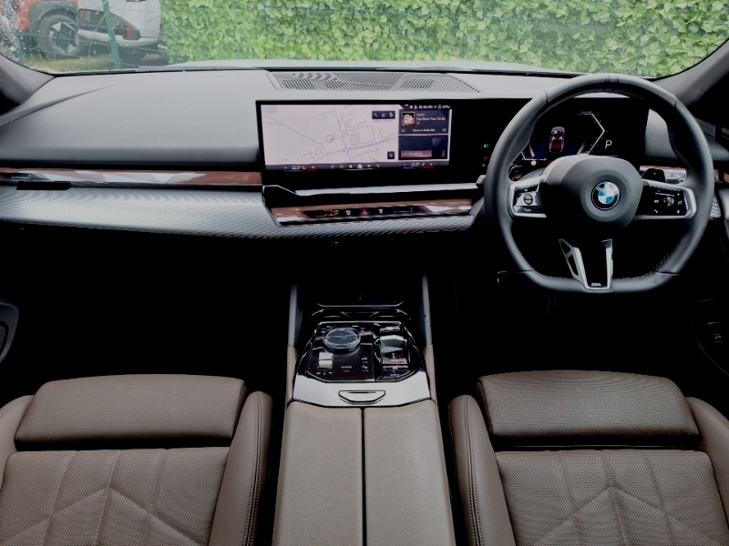 BMW 5 Series 520I M Sport Grey #4