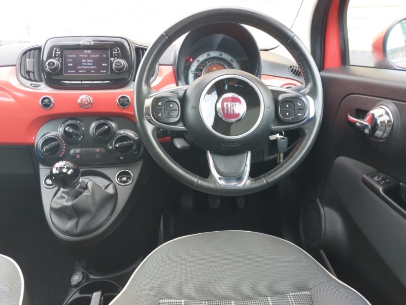 Fiat 500 Hatchback Black #8