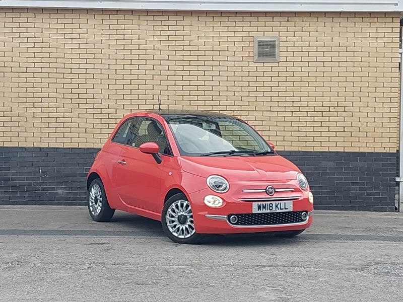 Fiat 500 Hatchback Black #7