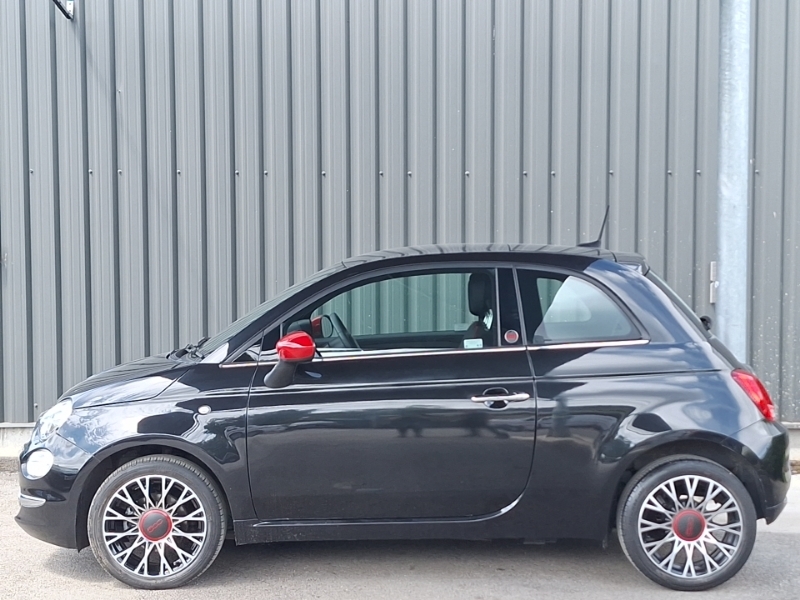 Fiat 500 1.0 Mild Hybrid Red BJ73OXW Black #4