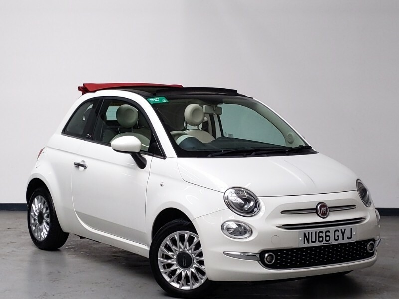 Fiat 500C 1.2 Lounge Dualogic White