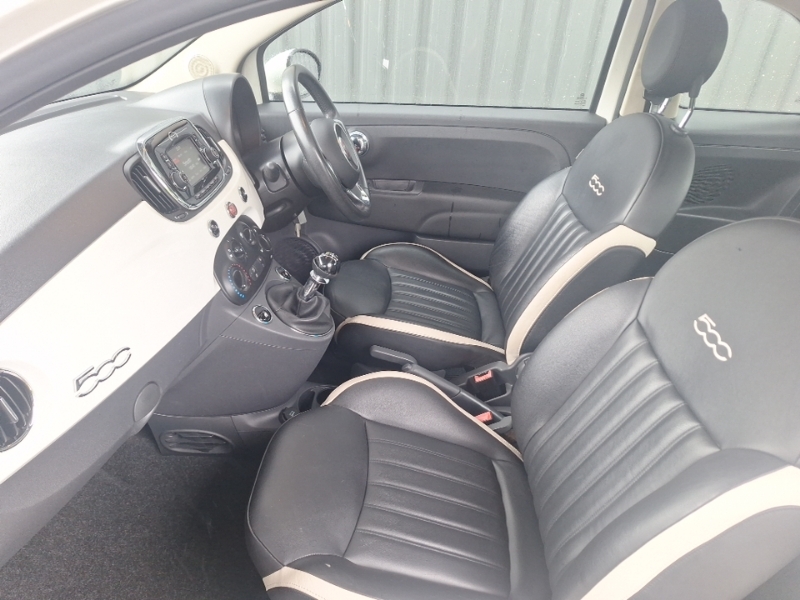 Fiat 500 1.2 Lounge White #5