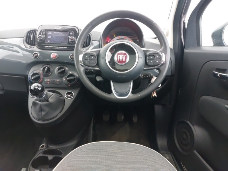 Fiat 500 Pop White #8