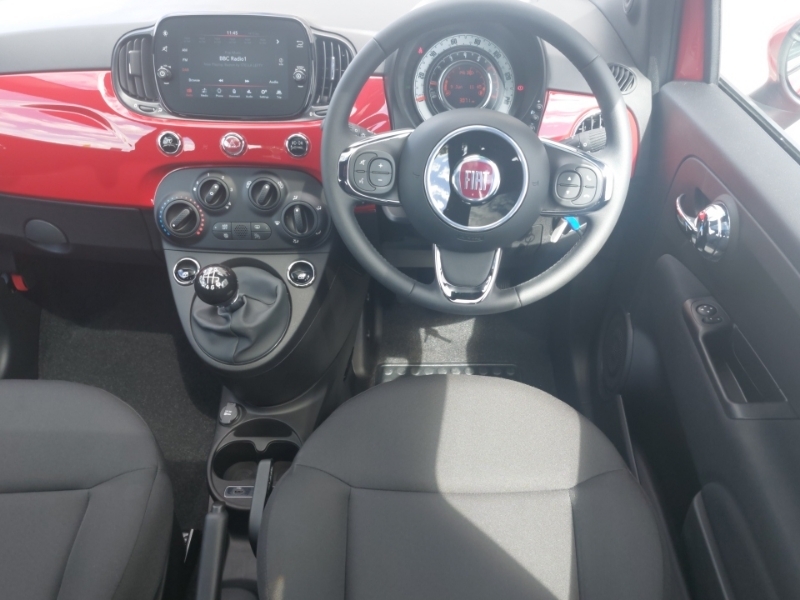 Fiat 500 Hatchback Orange #8