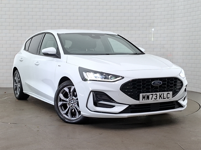 Ford Focus 1.0 Ecoboost Hybrid Mhev St-line MW73KLC White